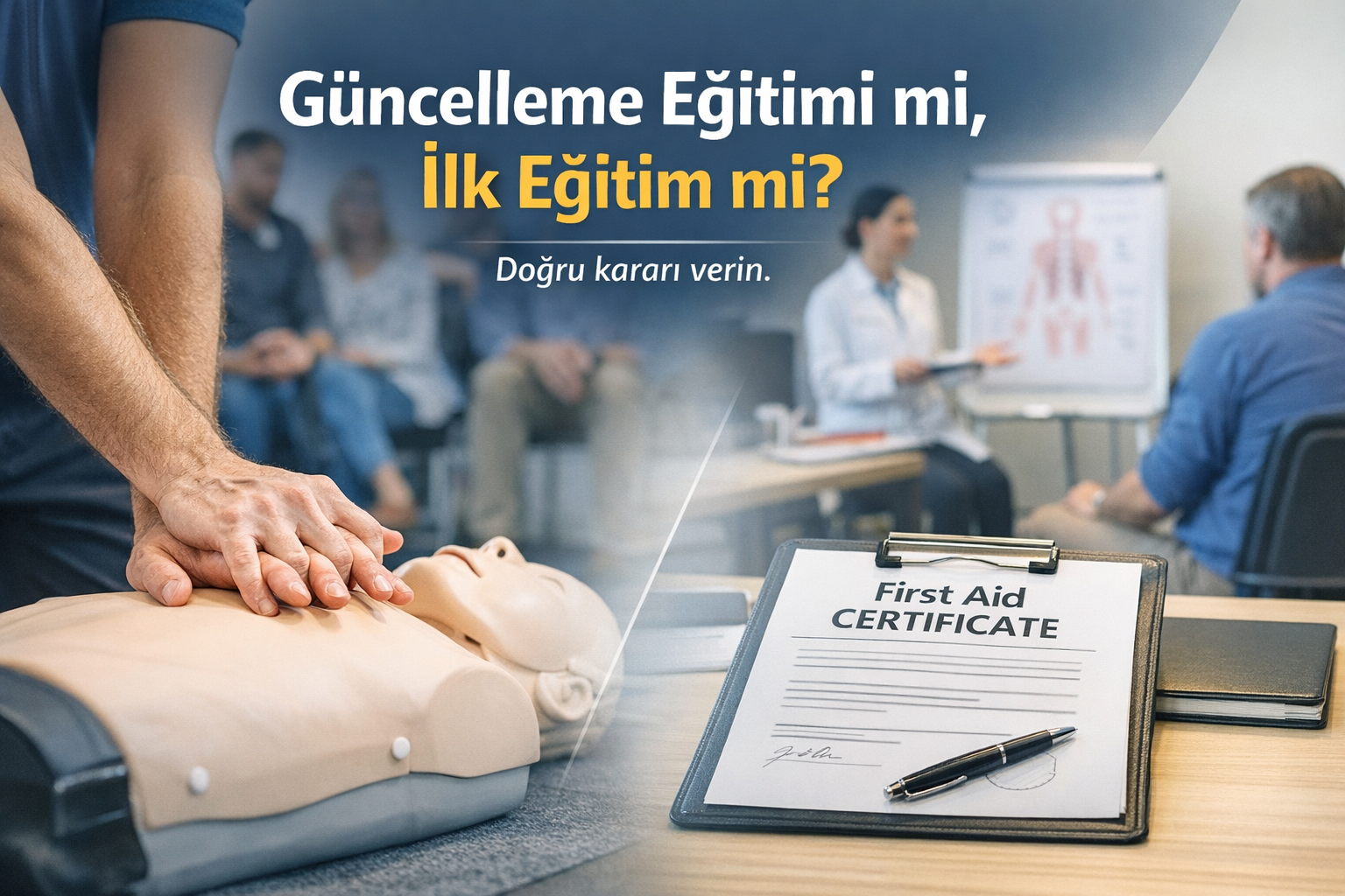 Güncelleme Eğitimi ile İlk Eğitim Arasındaki Farklar