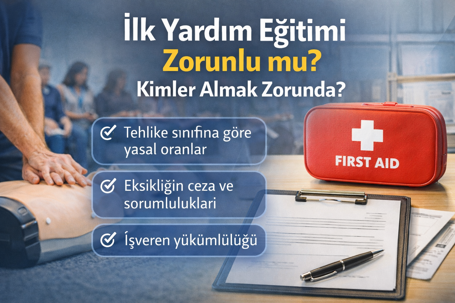 İlk Yardım Eğitimi Zorunlu mu? Kimler Almak Zorunda?