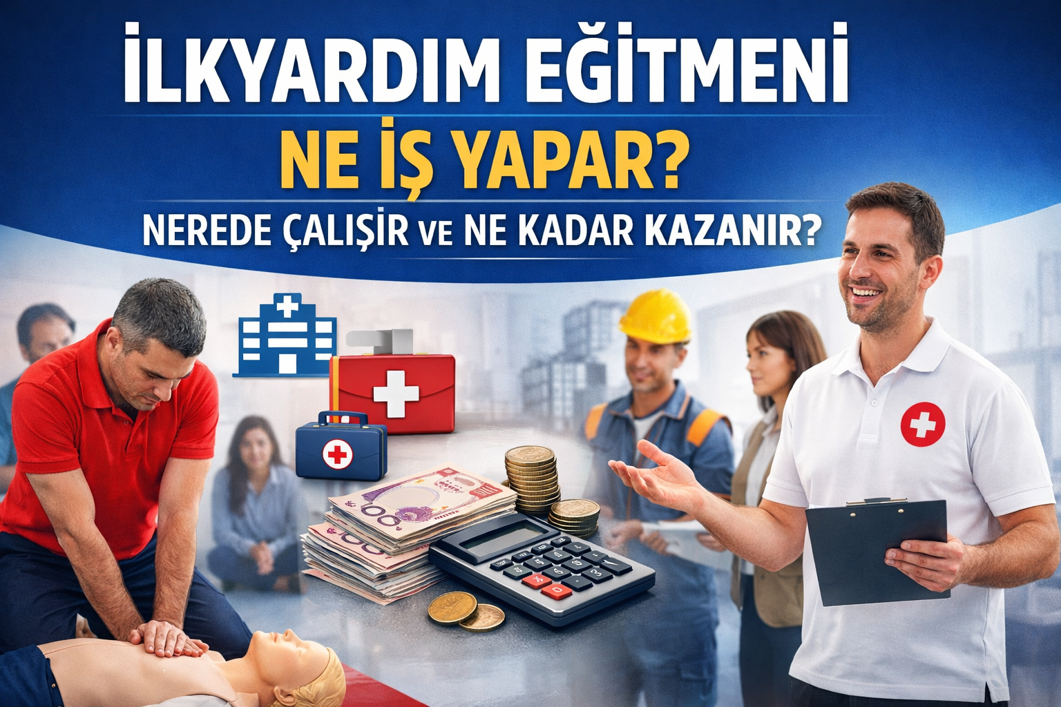 İlkyardım Eğitmeni Ne İş Yapar? Nerede Çalışır ve Ne Kadar Kazanır?