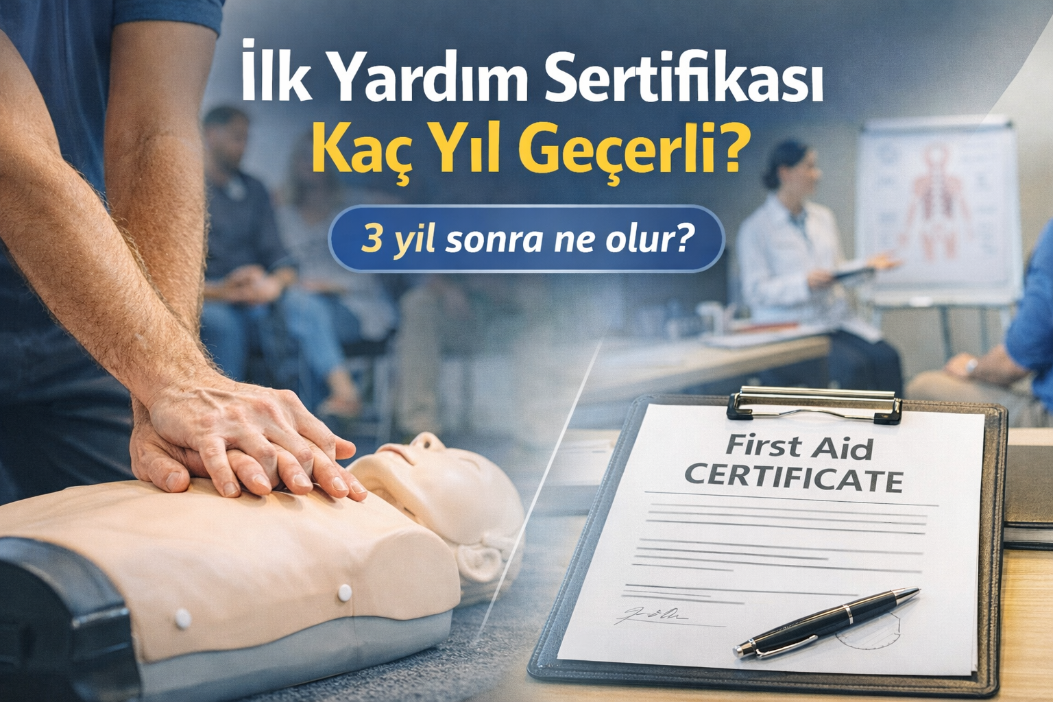 İlkyardım Sertifikası Kaç Yıl Geçerli?