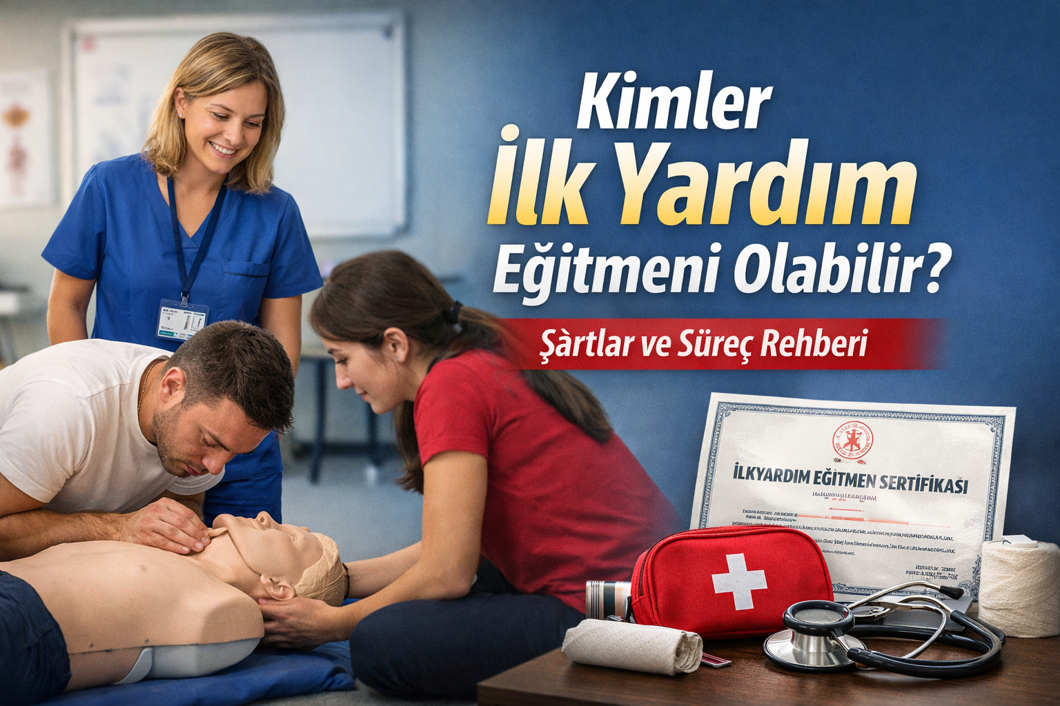 Kimler İlk Yardım Eğitmeni Olabilir? Şartlar ve Süreç Rehberi
